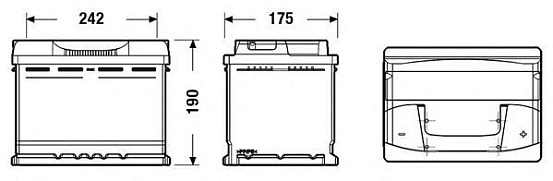 Аккумулятор TUDOR TB620 preview 1