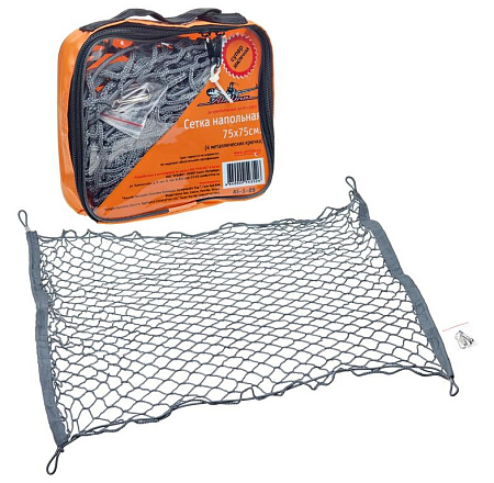 Сетка напольная AIRLINE 75х75 см (4 металлических крючка) preview 1