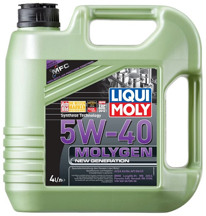 LIQUI MOLY Molygen New Generation 5W-40 preview 2