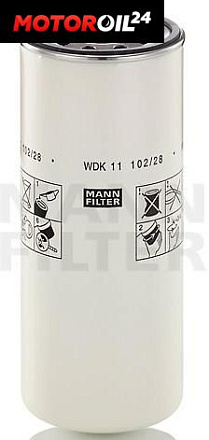 Фильтр масляный MANN WDK11102/28 preview 2