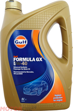 GULF Formula GX 5W-40 preview 1