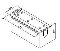 Аккумулятор BOSCH 0092T40760