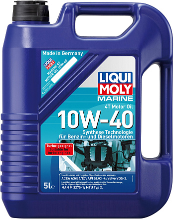LIQUI MOLY Marine 4T Motor Oil 10W-40 фото 1 LIQUI MOLY Marine 4T Motor Oil 10W-40 preview 1
