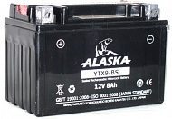 Аккумулятор ALASKA 8АЧ YTX9-BS 12V