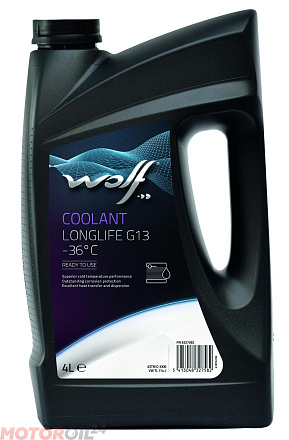 Антифриз готовый фиолетовый WOLF Coolant Longlife G13 -36°C  preview 1