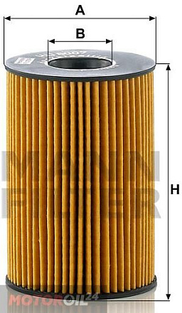 Масляный фильтр MANN HU8007z preview 1