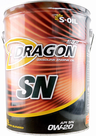 S-OIL Dragon SN 0W-20 preview 1