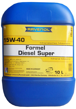 RAVENOL Formel Super Diesel 15W-40 фото 1 RAVENOL Formel Super Diesel 15W-40 preview 1