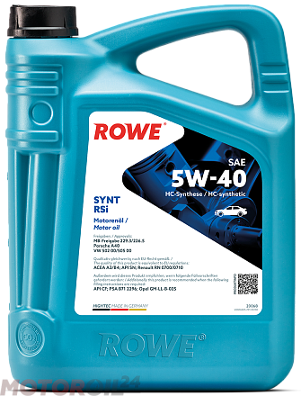 ROWE Hightec Synt RSi 5W-40 preview 1