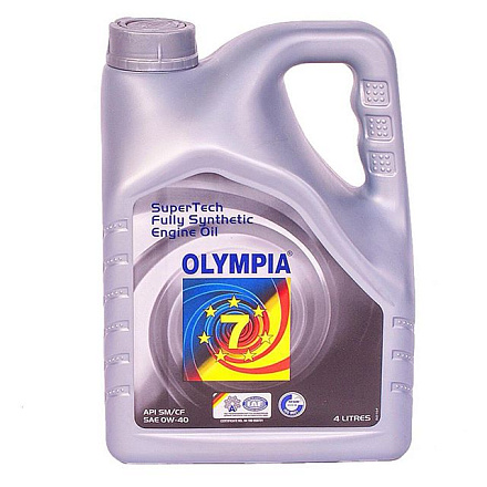 OLYMPIA Super-Tech Fully Synthetic Engine Oil SAE 0W-40 preview 1