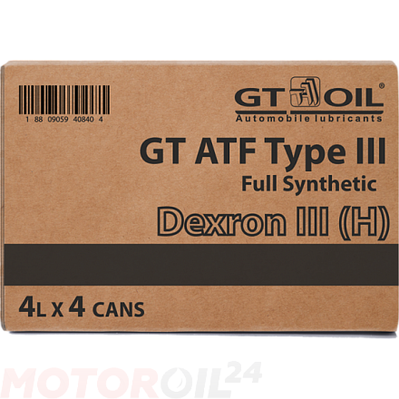 Трансмиссионное масло GT-OIL GT ATF Type III preview 1