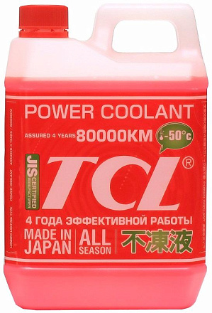 Антифриз готовый красный TCL Power Coolant -50 preview 1
