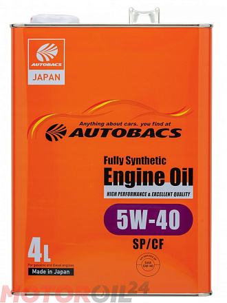 AUTOBACS Fully Synthetic 5W-40 SP/CF preview 1