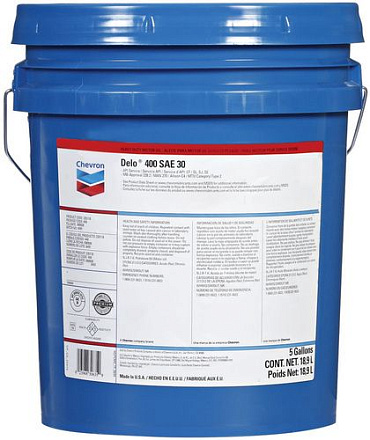 CHEVRON Delo 400 SAE 30 фото 1 CHEVRON Delo 400 SAE 30 preview 1