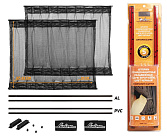 Шторка AIRLINE солнцезащитные раздвижные S ДхВ: 50х37-42см.