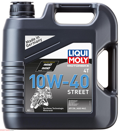 LIQUI MOLY Motorbike 4T Street 10W-40 preview 1