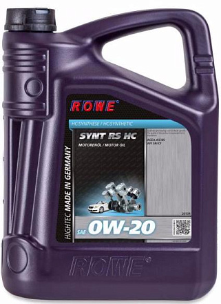 ROWE Hightec Synt RS HC 0W-20 preview 1