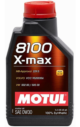 MOTUL 8100 X-max 0W-30 preview 2