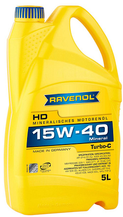 RAVENOL Turbo-C HD-C 15W-40 preview 1