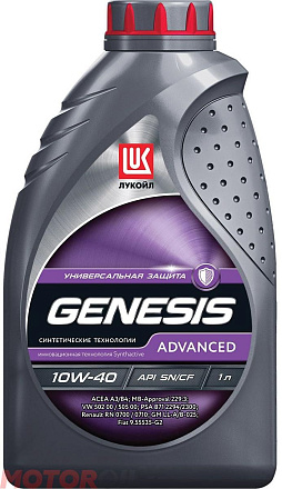 ЛУКОЙЛ Genesis Advanced 10W-40 фото 1 ЛУКОЙЛ Genesis Advanced 10W-40 preview 1