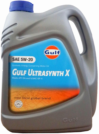 GULF Ultrasynth X 5W-20 фото 1 GULF Ultrasynth X 5W-20 preview 1