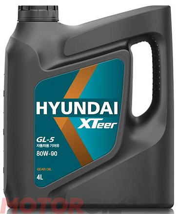 Трансмиссионное масло HYUNDAI XTeer GL-5 80W-90 фото 1 Трансмиссионное масло HYUNDAI XTeer GL-5 80W-90 preview 1