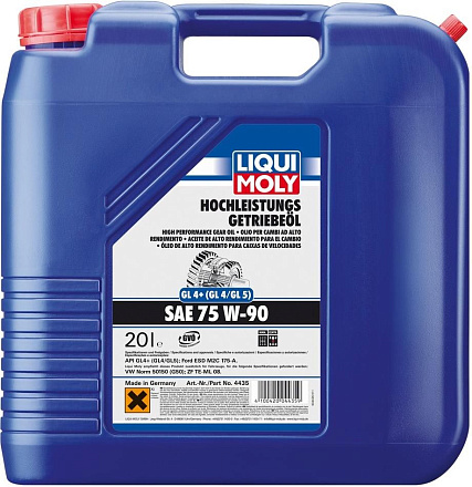 Трансмиссионное масло LIQUI MOLY Hochleistungs-Getriebeoil 75W-90 preview 1