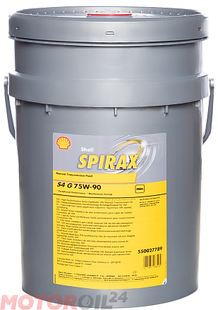 Трансмиссионное масло SHELL Spirax S4 G 75W-90 preview 1