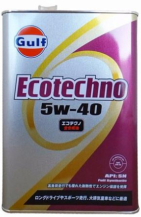 GULF Ecotechno 5W-40 фото 1 GULF Ecotechno 5W-40 preview 1