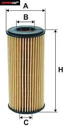 Масляный фильтр FILTRON OE668/2