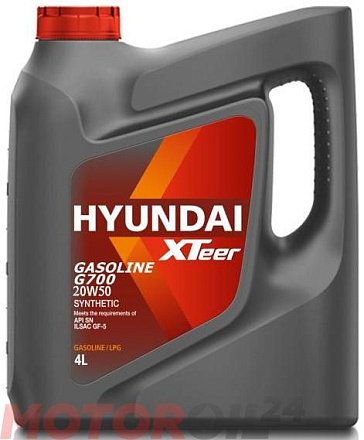 HYUNDAI XTeer Gasoline G700 20W-50 SN фото 1 HYUNDAI XTeer Gasoline G700 20W-50 SN preview 1
