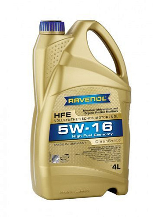 RAVENOL High Fuel Economy HFE SAE 5W-16 new фото 2 RAVENOL High Fuel Economy HFE SAE 5W-16 new preview 2