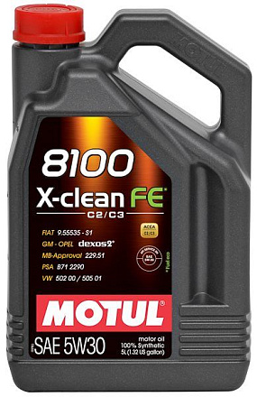 MOTUL 8100 X-clean FE 5W-30 preview 1