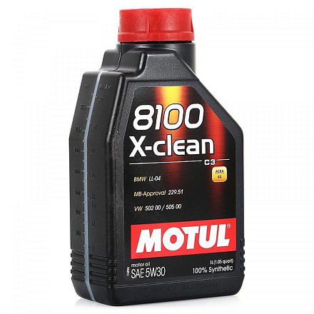 MOTUL 8100 X-clean 5W-30 preview 1