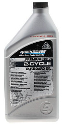 QUICKSILVER Premium Plus 2-Cycle Outboard Oil TC-W3