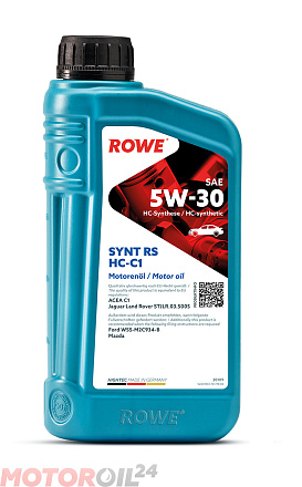 ROWE Hightec Synt RS HC-C1 5W-30 фото 1 ROWE Hightec Synt RS HC-C1 5W-30 preview 1