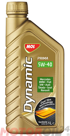 MOL Dynamic Prima 5W-40 фото 1 MOL Dynamic Prima 5W-40 preview 1