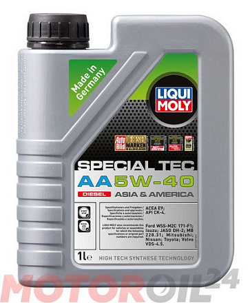 LIQUI MOLY Special Tec AA Diesel 5W-40 preview 1