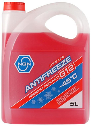 Антифриз готовый красный NGN Antifreeze G12 -45  preview 1