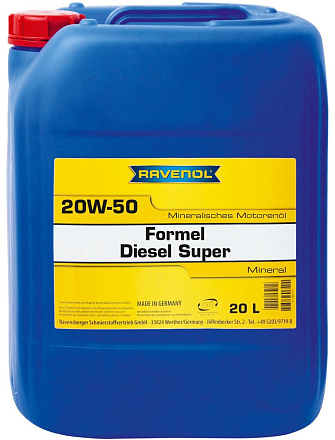 RAVENOL Formel Diesel Super 20W-50 фото 1 RAVENOL Formel Diesel Super 20W-50 preview 1