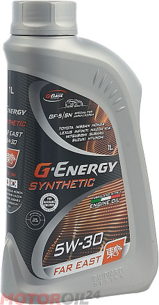 GAZPROMNEFT G-Energy Synthetic Far East 5W-30 preview 1