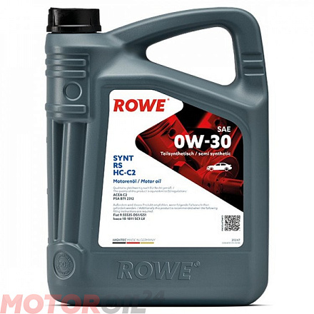 ROWE Hightec Synt RS HC-C2 0W-30 preview 1