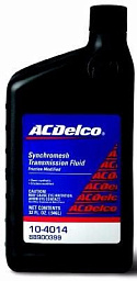 Трансмиссионное масло AC DELCO Synchromesh Transmission Fluid Friction Modified