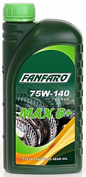 Трансмиссионное масло FANFARO Max 6+ SAE 75W-140