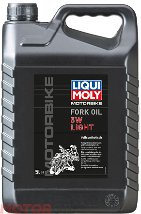 Вилочное масло LIQUI MOLY Motorbike Fork Oil Light 5W preview 1