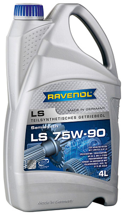 Трансмиссионное масло RAVENOL LS 75W-90 preview 1