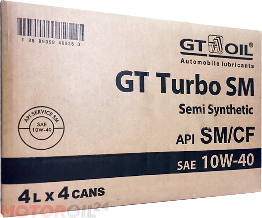 GT-OIL GT Turbo SM 10W-40 фото 1 GT-OIL GT Turbo SM 10W-40 preview 1