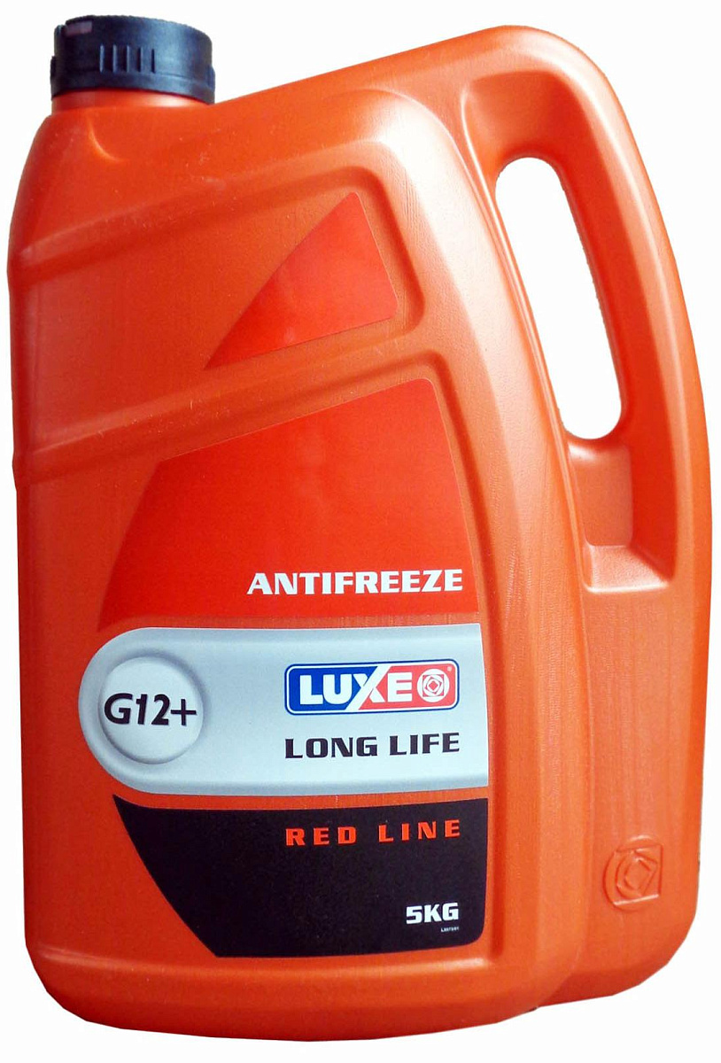 Антифриз готовый красный LUXE Antifreeze Red Line G12+ 5 кг в Москве в  интернет-магазине MotorOil24