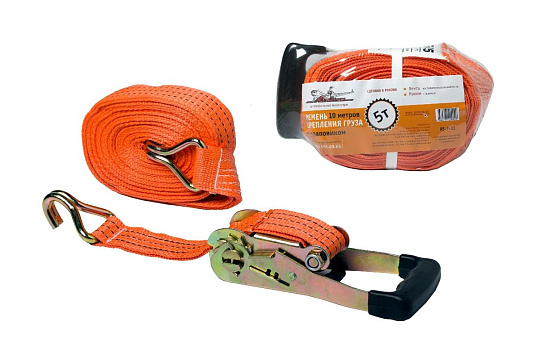 Ремень крепления груза с храповиком AIRLINE 10 м, 5 т preview 1
