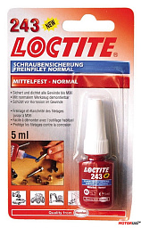 Резьбовой фиксатор средней прочности LOCTITE 243